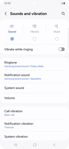 Press Ringtone.