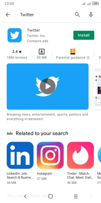 Press Twitter.
