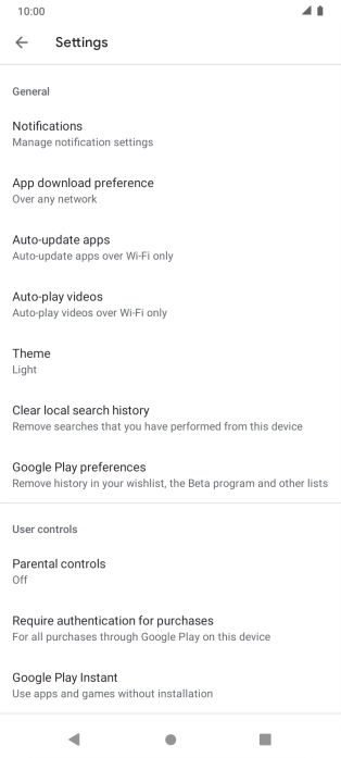Press Auto-update apps.