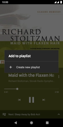 Press Create new playlist.