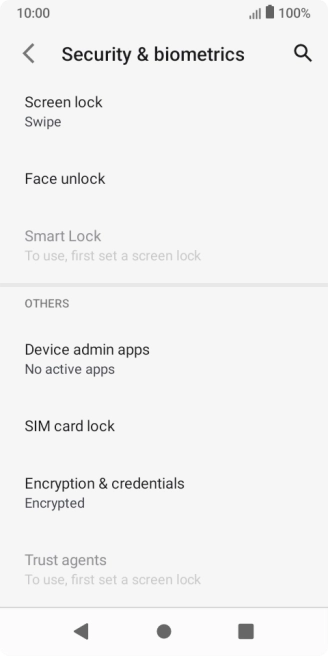 Press SIM card lock.