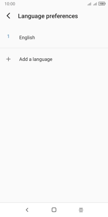 Press Add a language.