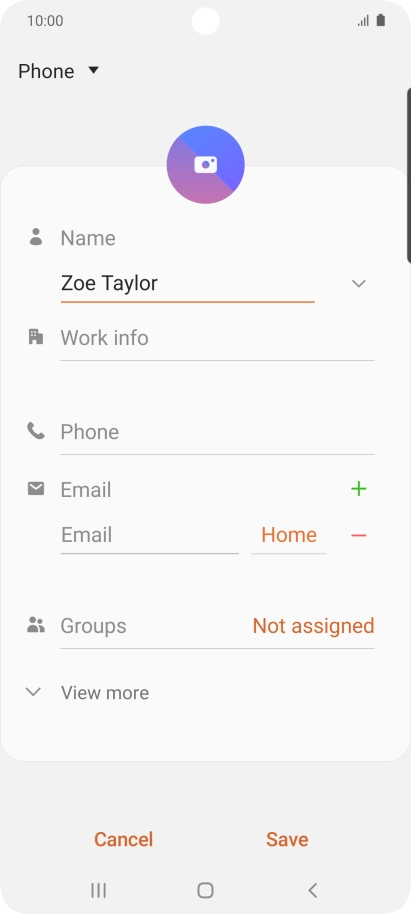 Press Phone and key in the required phone number.