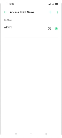 Press the add icon.