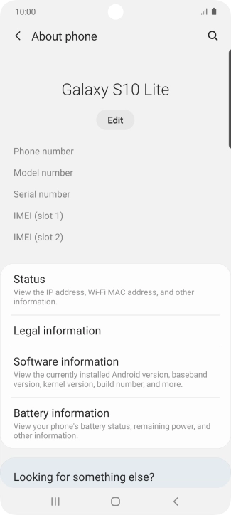 Press Software information.