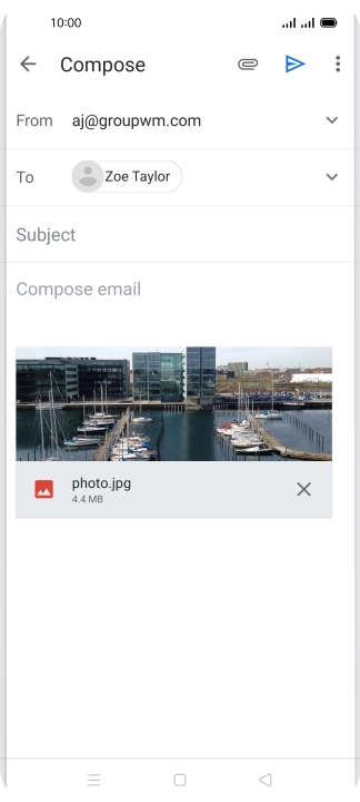 Press Subject and key in the required subject.