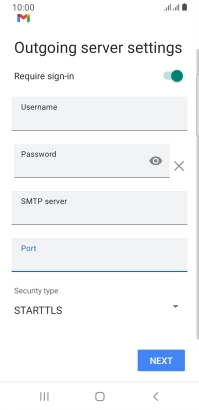 Press the drop down list below 