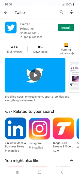 Press Twitter.