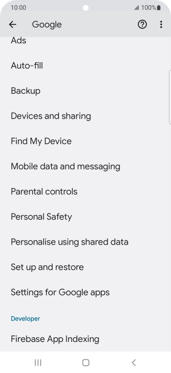 Press Find My Device.