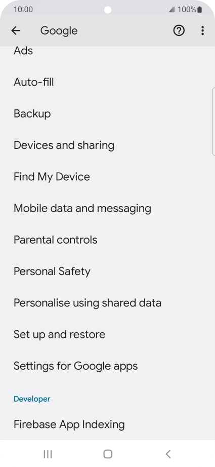 Press Find My Device.