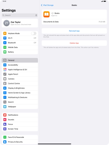 Slide your finger upwards starting from the bottom of the screen to return to the home screen.