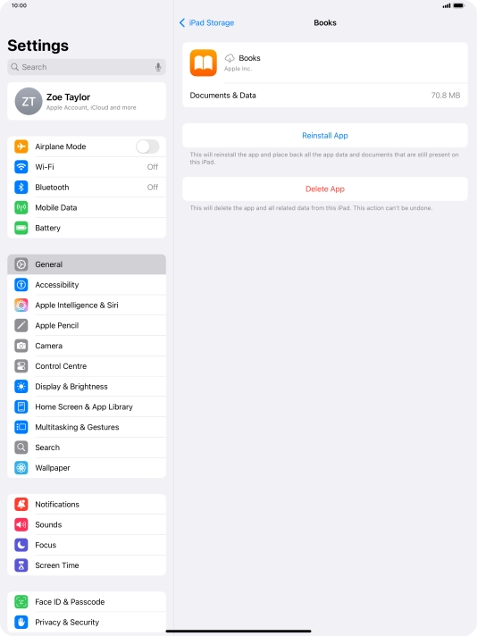 Slide your finger upwards starting from the bottom of the screen to return to the home screen.