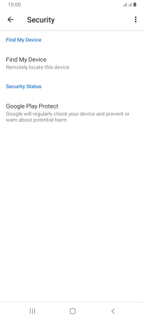 Press Find My Device.