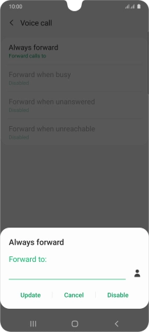Press Disable.