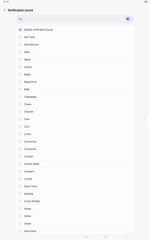 Press the required message tones to hear them.