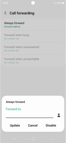 Press Disable.
