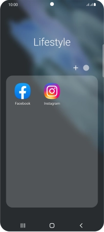 Press Facebook.