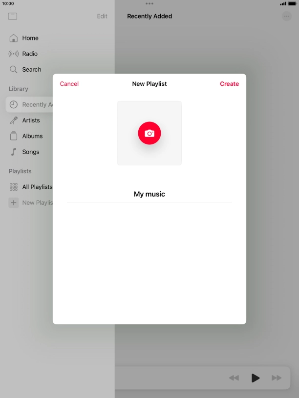 Press Create.