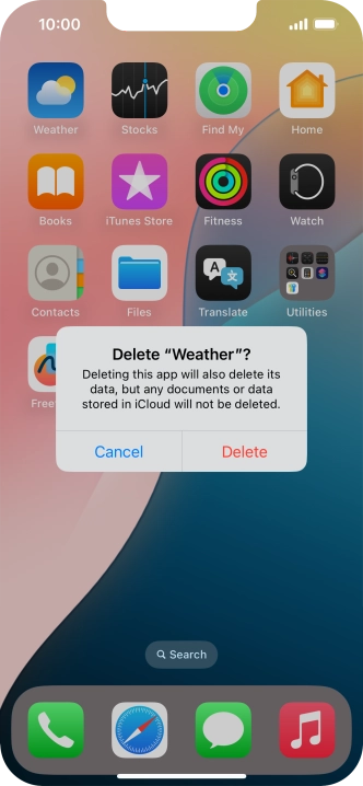 Press Delete.