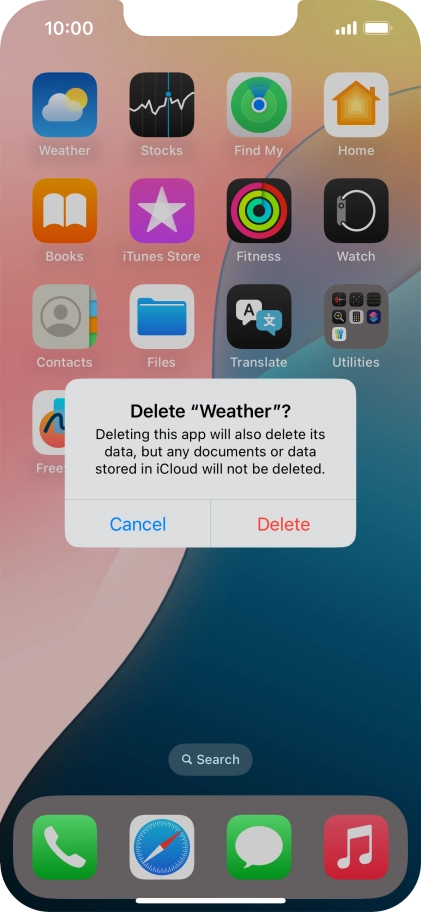 Press Delete.