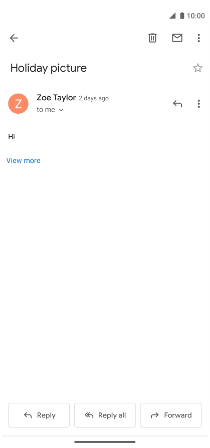 Press Reply.