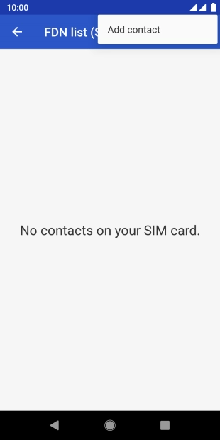 Press Add contact.