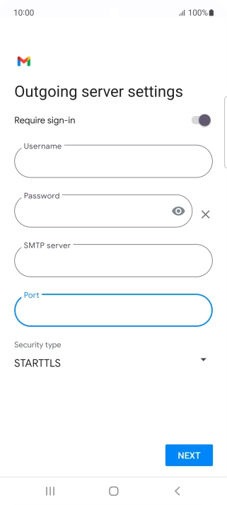 Press the drop down list below 