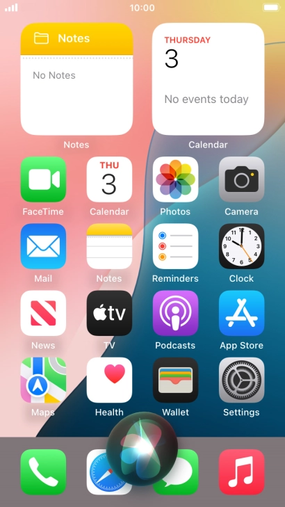 Say, in your own words, what you would like your phone to do, e.g.: CAMERA, CALL [contact], SEARCH THE WEB FOR [information].