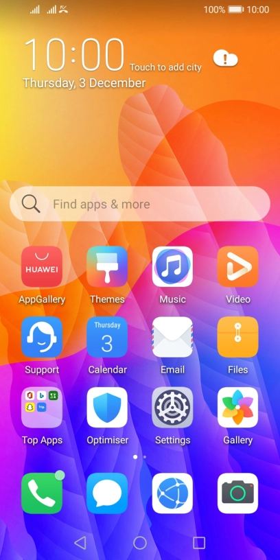 The missed calls icon shows that you have one or more missed calls.