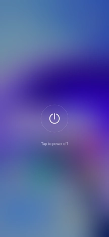 Press Tap to power off.