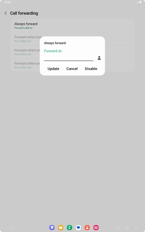 Press Disable.