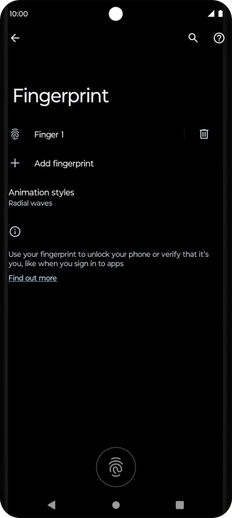 Press the Return key.