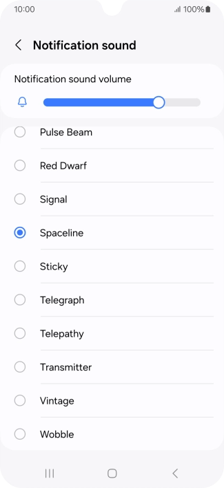 Press the required message tones to hear them.