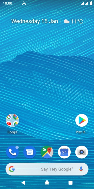 The missed calls icon shows that you have one or more missed calls.