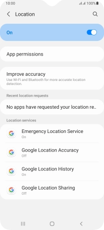 Press App permissions.
