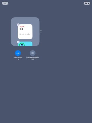 Press Smart Rotate to turn the function on or off.