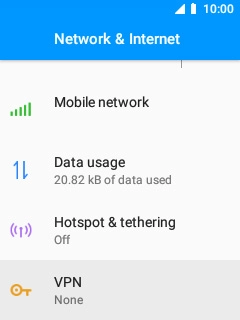 Select Hotspot & tethering.