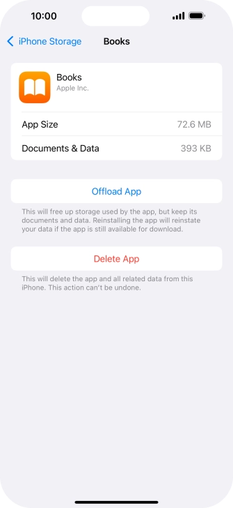 Press Offload App.
