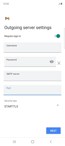 Press the drop down list below 