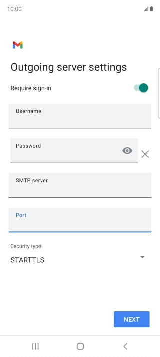 Press the drop down list below 