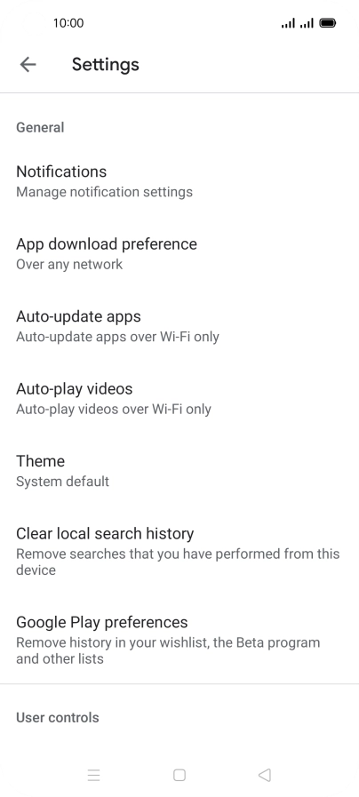 Press Auto-update apps.