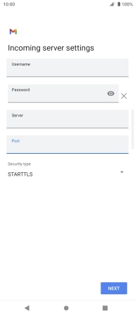 Press the drop down list below 