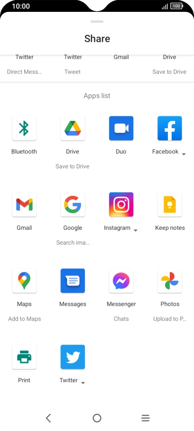 Press Gmail.