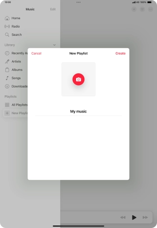 Press Create.