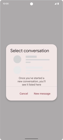 Press New message.