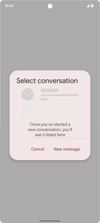 Press New message.