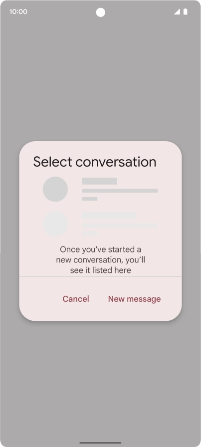 Press New message.