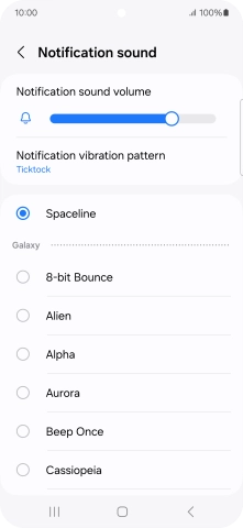Press the required message tones to hear them.