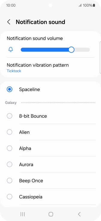 Press the required message tones to hear them.