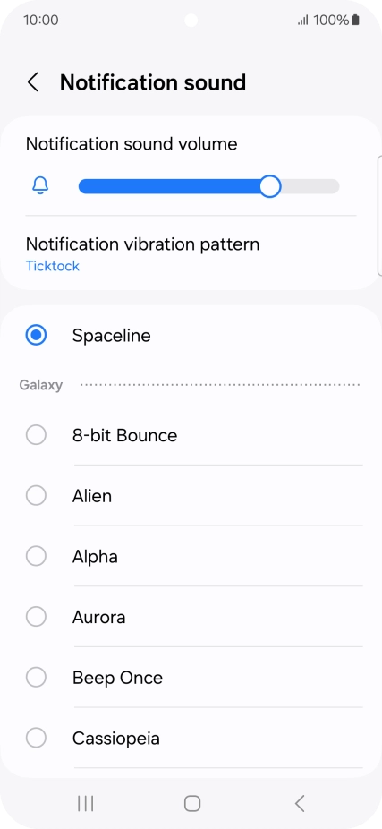 Press the required message tones to hear them.